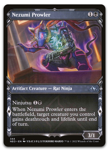 Nezumi Prowler (Showcase) (Kamigawa: Neon Dynasty)