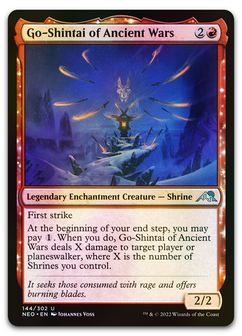 Go-Shintai of Ancient Wars (Kamigawa: Neon Dynasty)