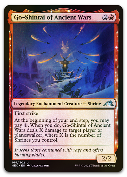 Go-Shintai of Ancient Wars (Kamigawa: Neon Dynasty)
