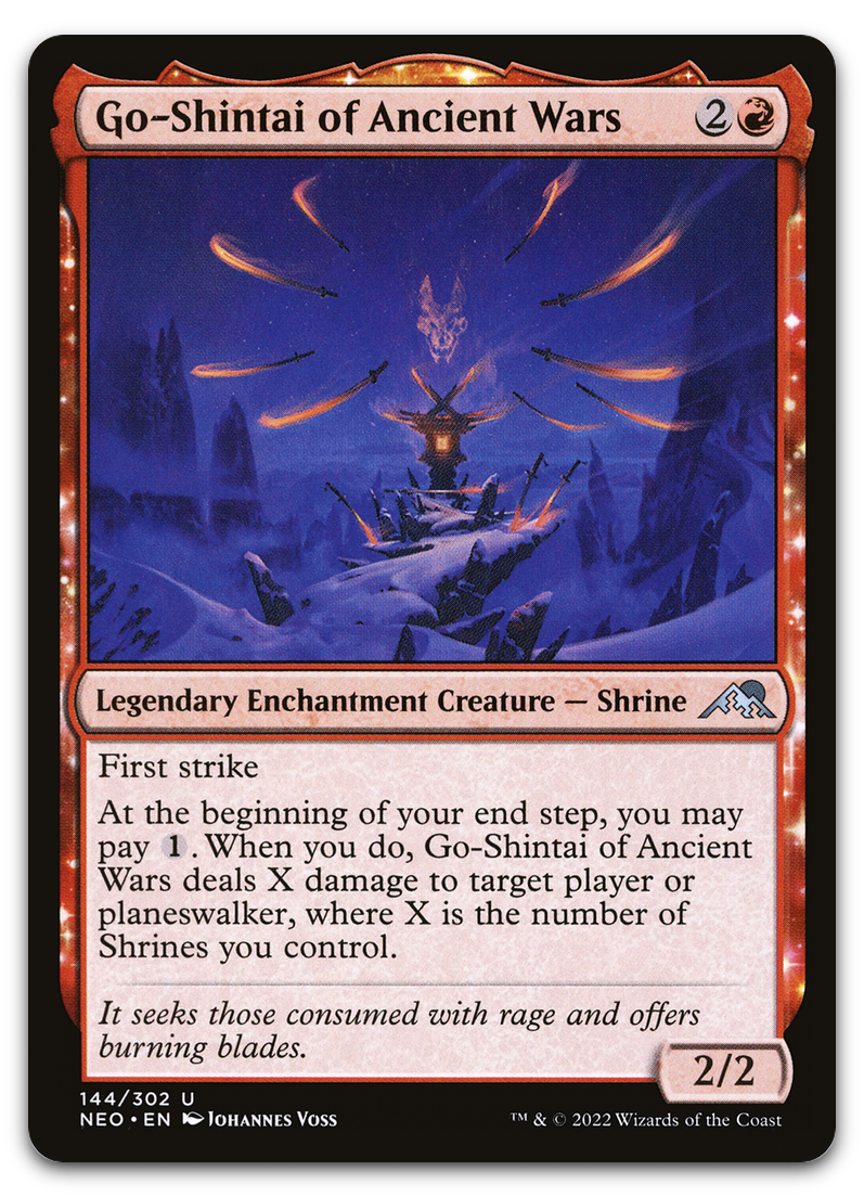 Go-Shintai of Ancient Wars (Kamigawa: Neon Dynasty)
