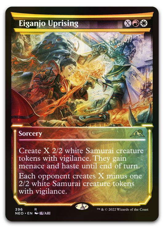 Eiganjo Uprising (Showcase) (Kamigawa: Neon Dynasty)