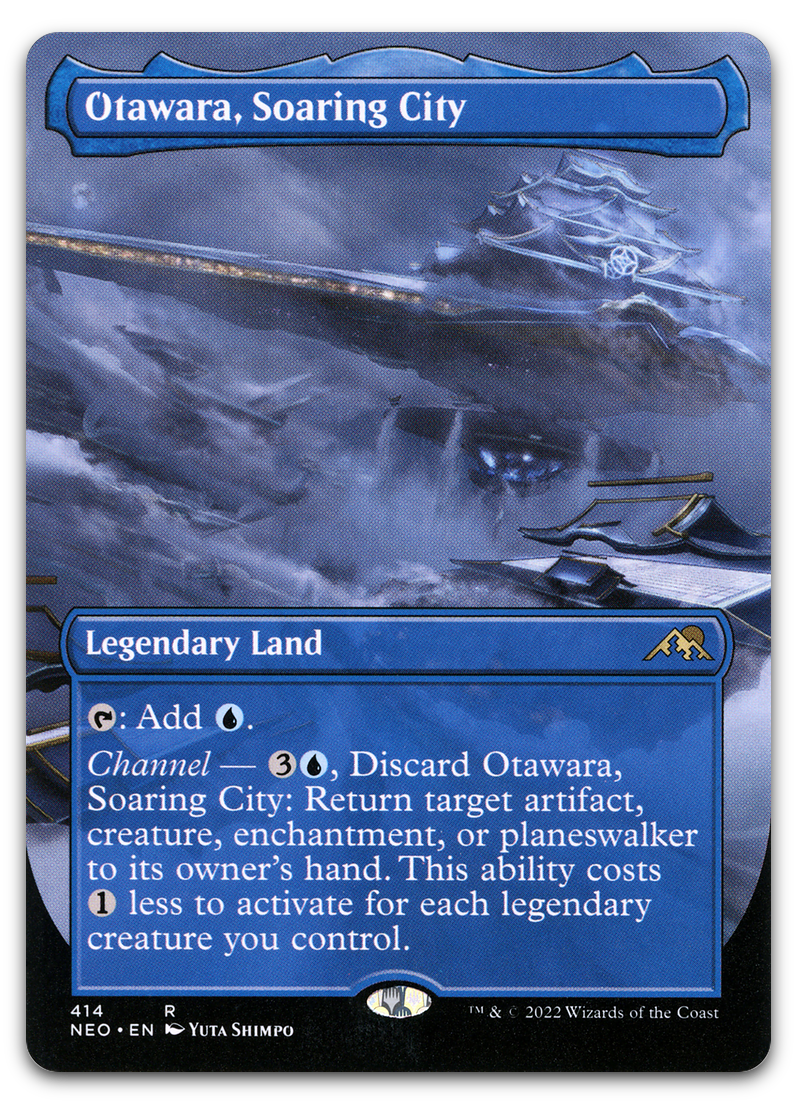 Otawara, Soaring City (Borderless) (Kamigawa: Neon Dynasty)