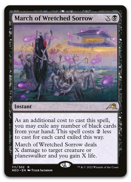 March of Wretched Sorrow (Kamigawa: Neon Dynasty)