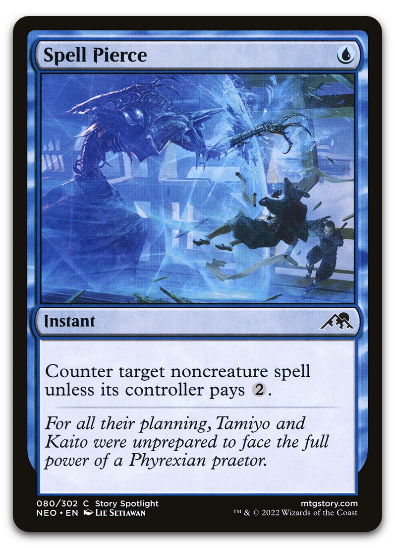 Spell Pierce (Kamigawa: Neon Dynasty)