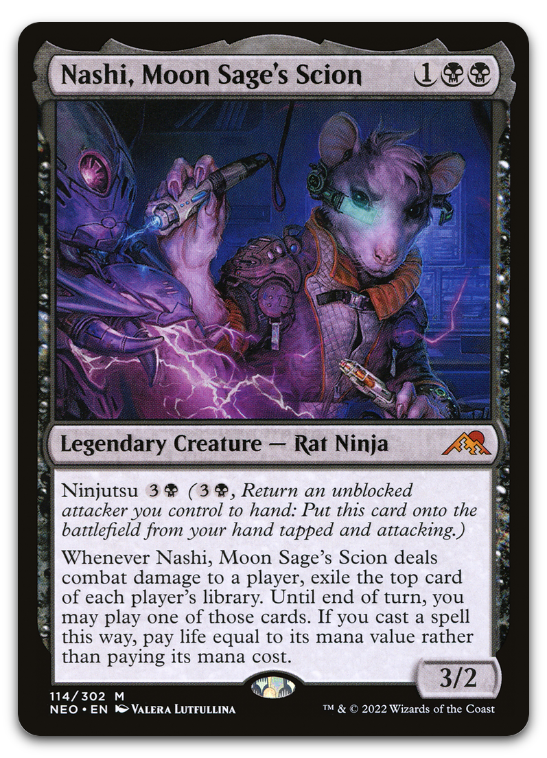 Nashi, Moon Sage's Scion (Kamigawa: Neon Dynasty)