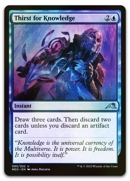 Thirst for Knowledge (Kamigawa: Neon Dynasty)