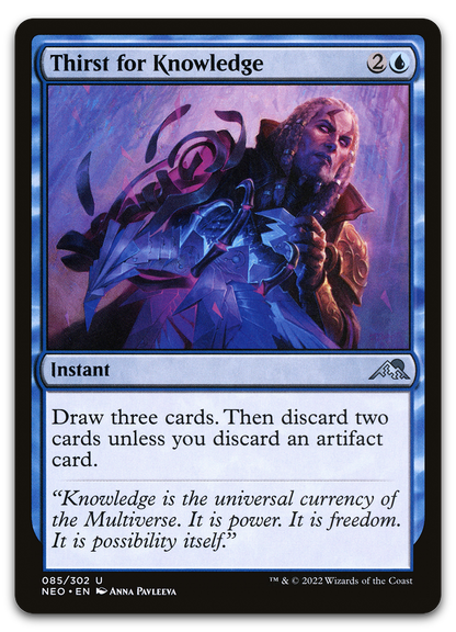 Thirst for Knowledge (Kamigawa: Neon Dynasty)