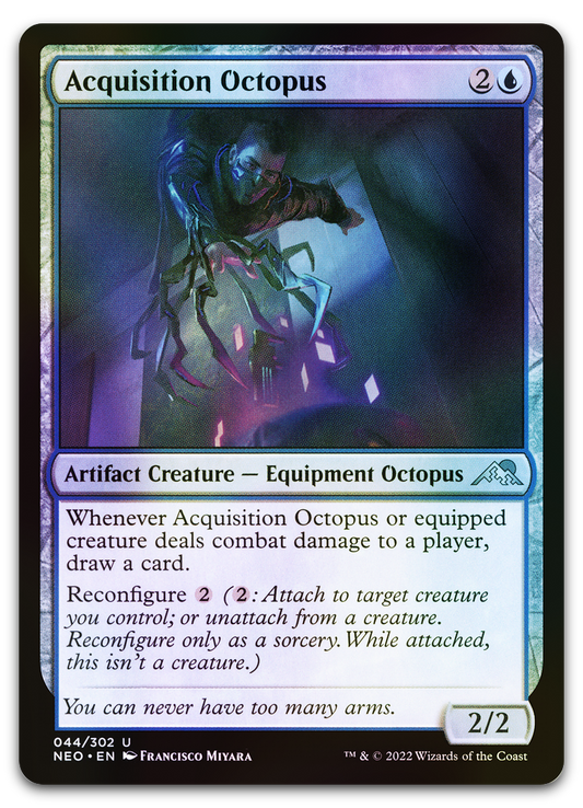 Acquisition Octopus (Kamigawa: Neon Dynasty)