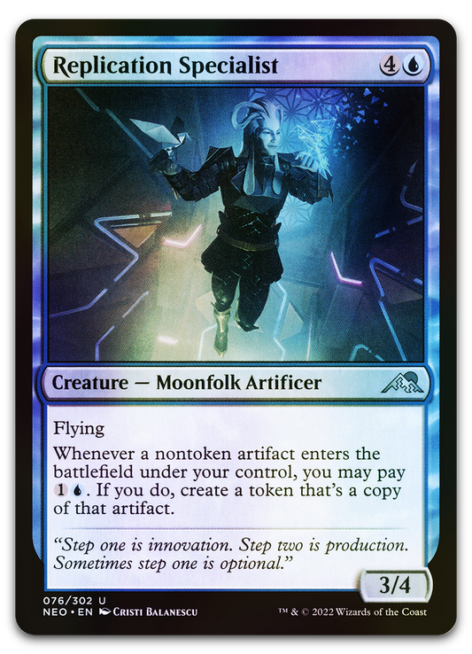 Replication Specialist (Kamigawa: Neon Dynasty)