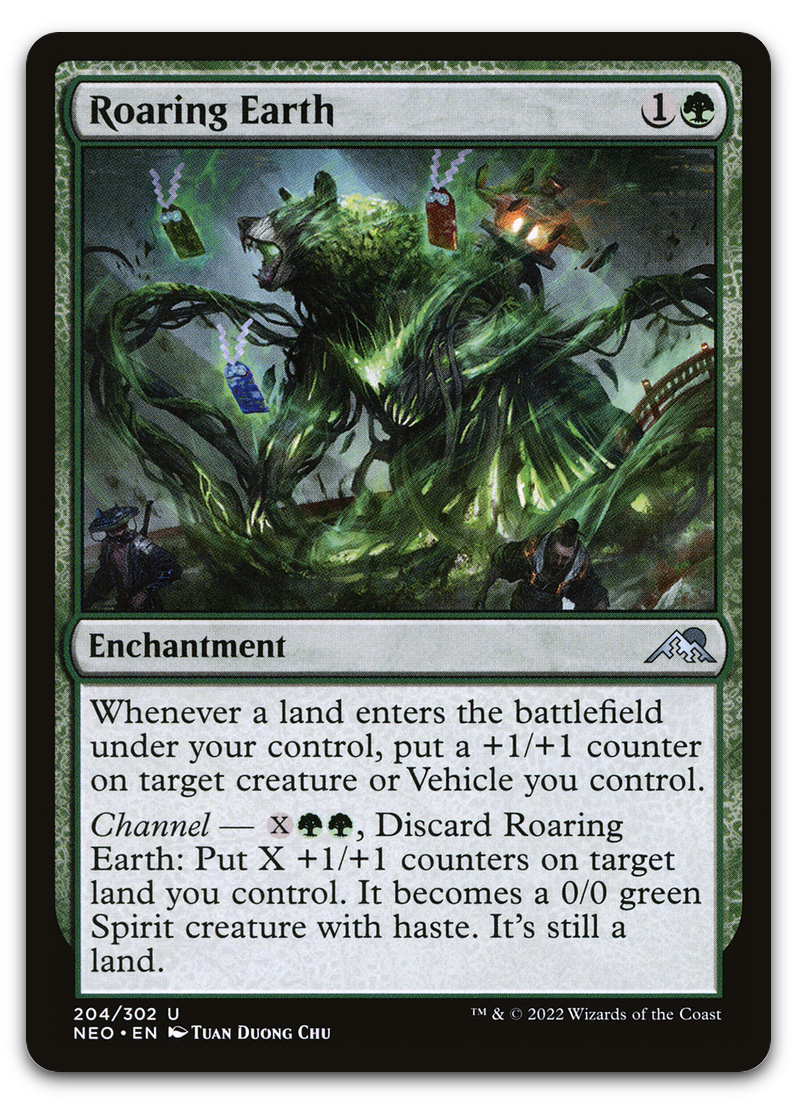 Roaring Earth (Kamigawa: Neon Dynasty)