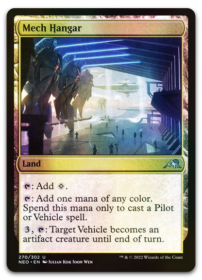 Mech Hangar (Kamigawa: Neon Dynasty)