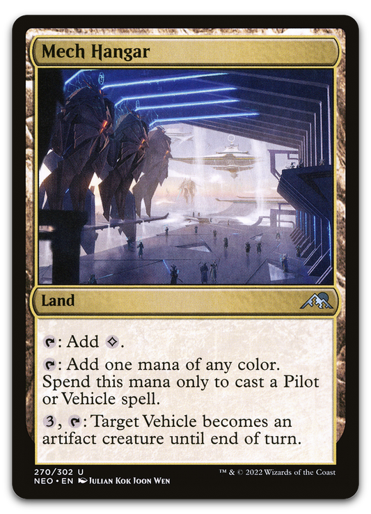 Mech Hangar (Kamigawa: Neon Dynasty)
