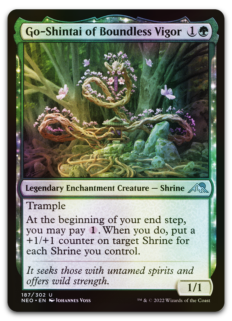 Go-Shintai of Boundless Vigor (Kamigawa: Neon Dynasty)