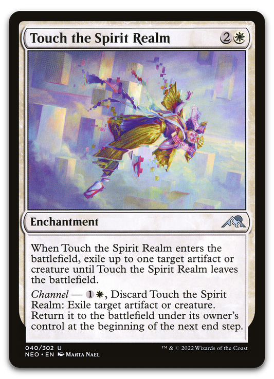 Touch the Spirit Realm (Kamigawa: Neon Dynasty)