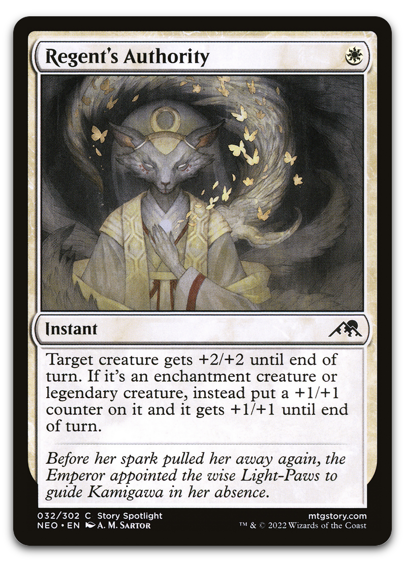 Regent's Authority (Kamigawa: Neon Dynasty)