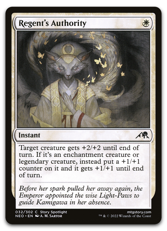 Regent's Authority (Kamigawa: Neon Dynasty)
