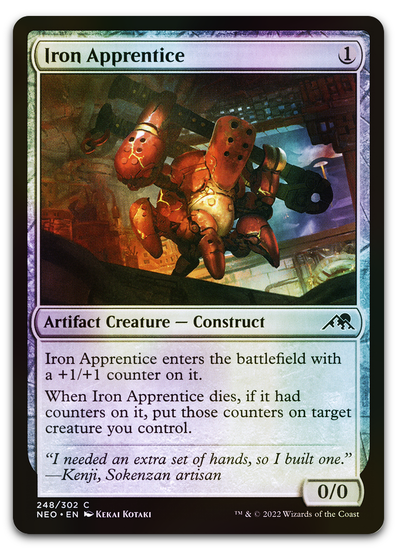 Iron Apprentice (Kamigawa: Neon Dynasty)