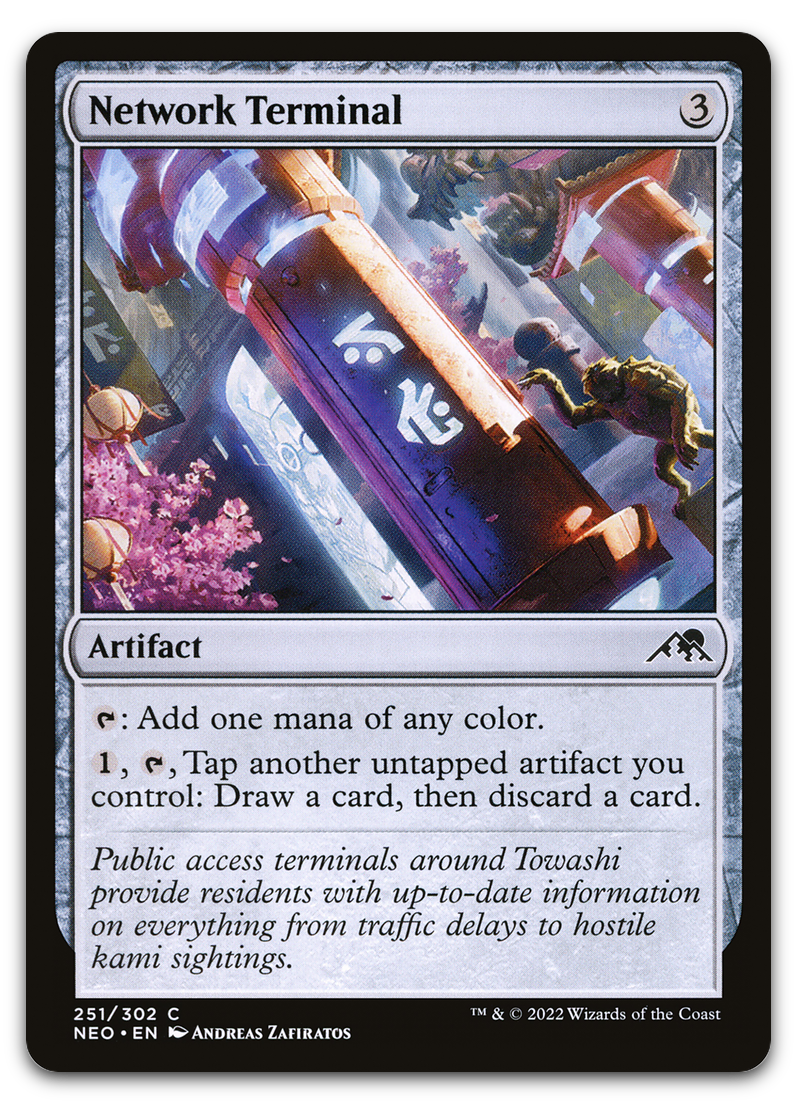 Network Terminal (Kamigawa: Neon Dynasty)