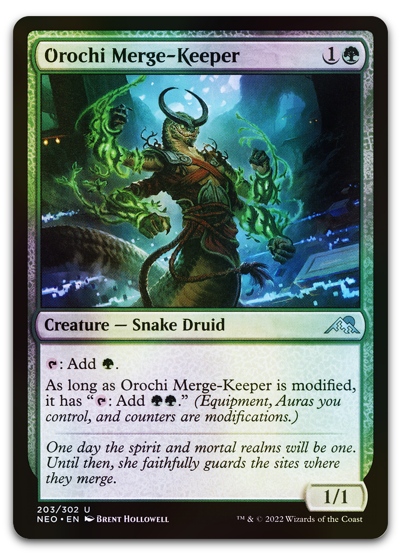 Orochi Merge-Keeper (Kamigawa: Neon Dynasty)