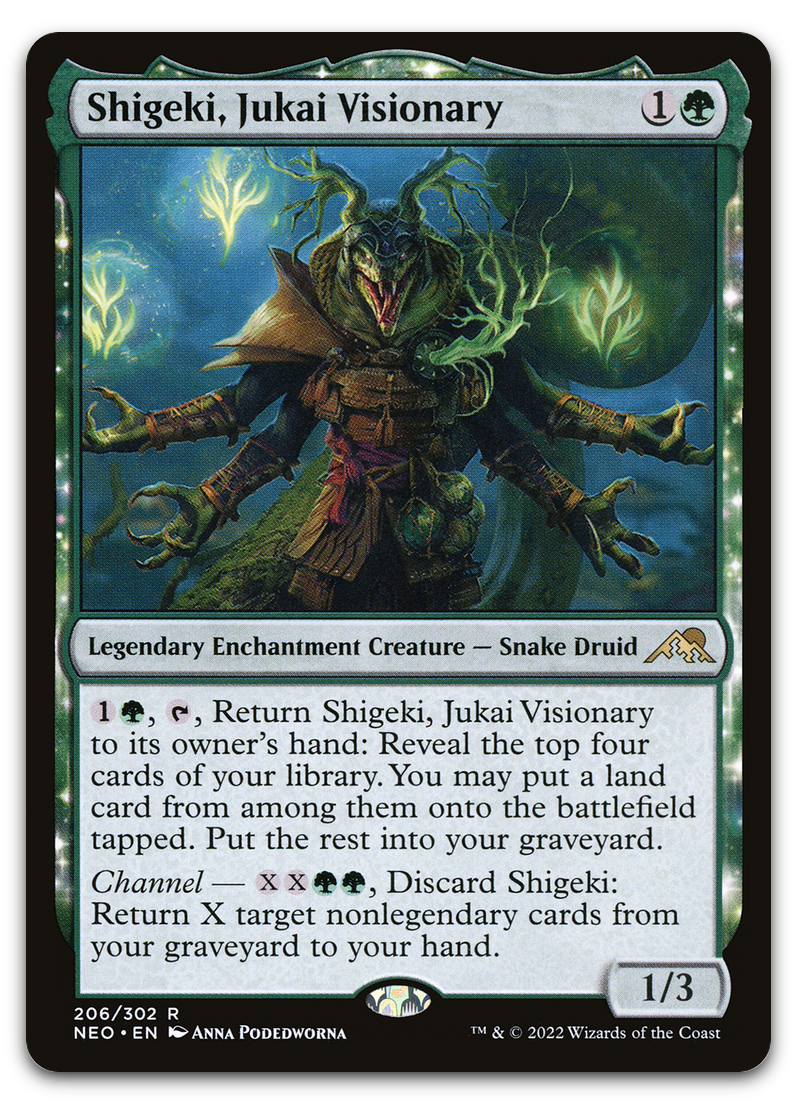 Shigeki, Jukai Visionary (Kamigawa: Neon Dynasty)