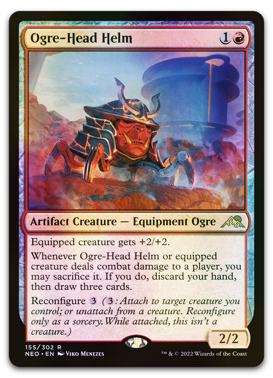 Ogre-Head Helm (Kamigawa: Neon Dynasty)
