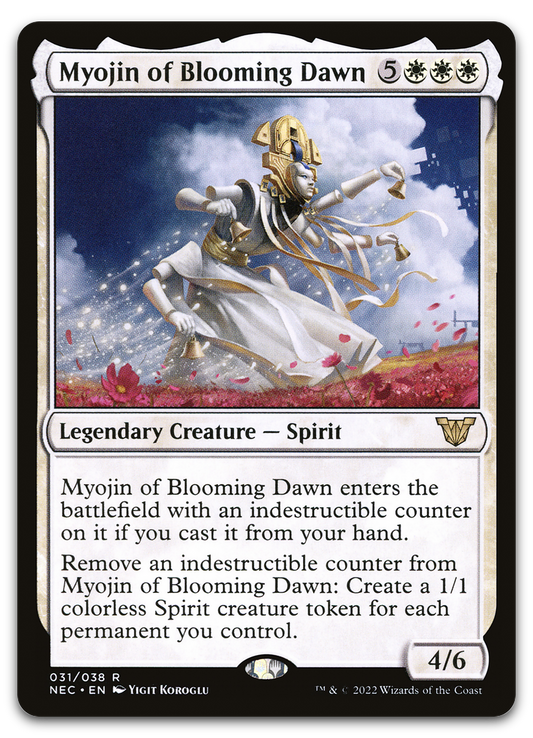 Myojin of Blooming Dawn (Commander: Kamigawa: Neon Dynasty)