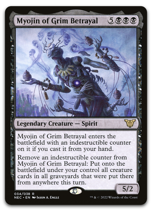 Myojin of Grim Betrayal (Commander: Kamigawa: Neon Dynasty)
