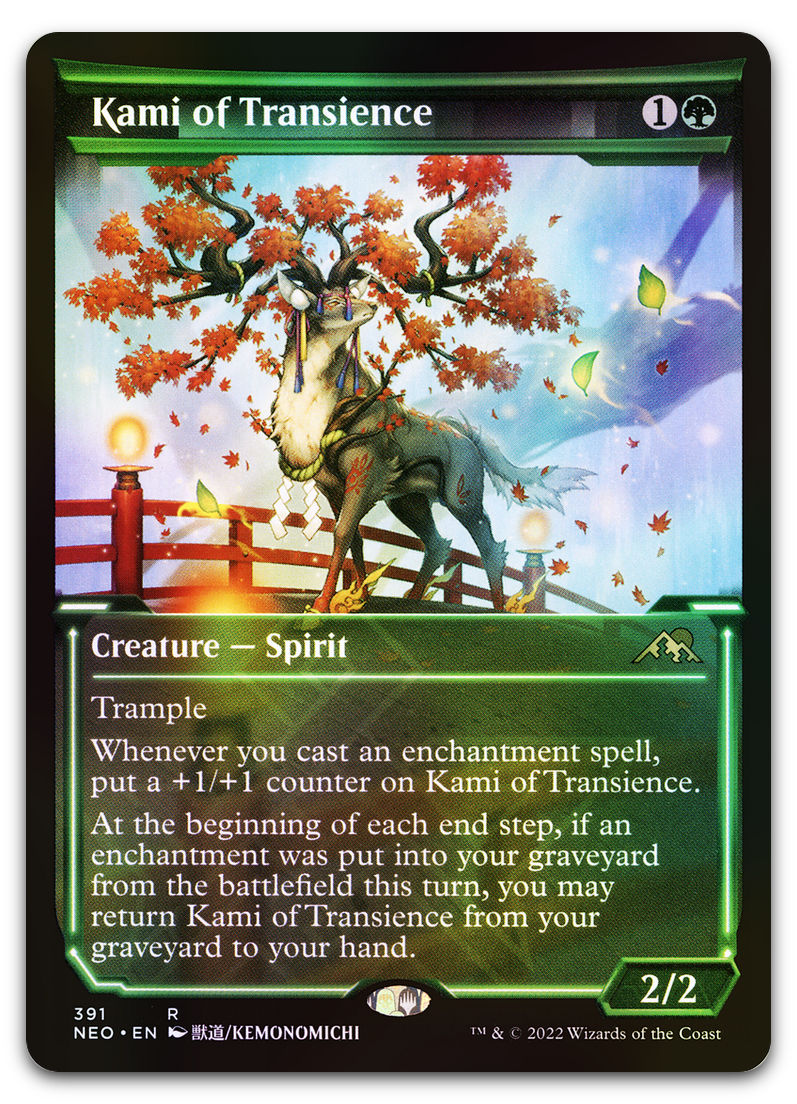 Kami of Transience (Showcase) (Kamigawa: Neon Dynasty)