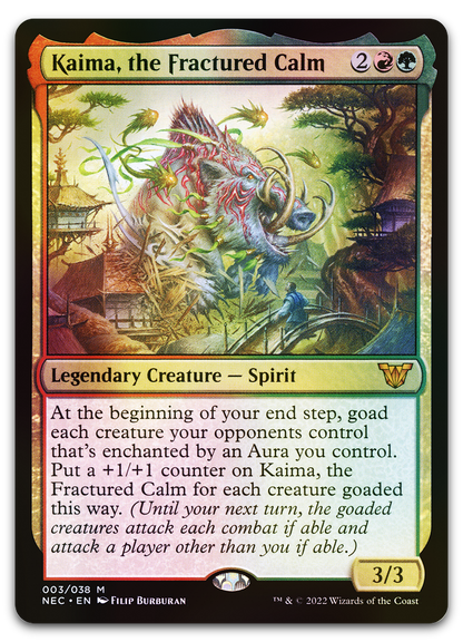 Kaima, the Fractured Calm (Commander: Kamigawa: Neon Dynasty)
