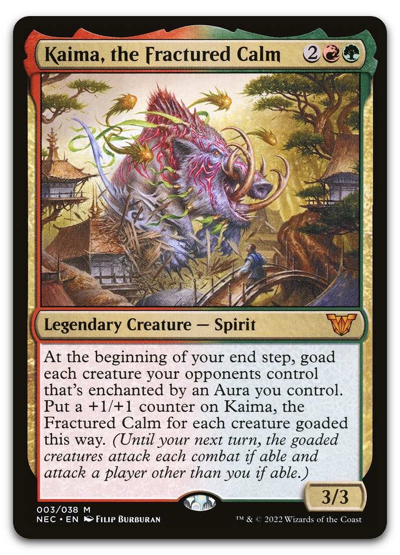 Kaima, the Fractured Calm (Commander: Kamigawa: Neon Dynasty)