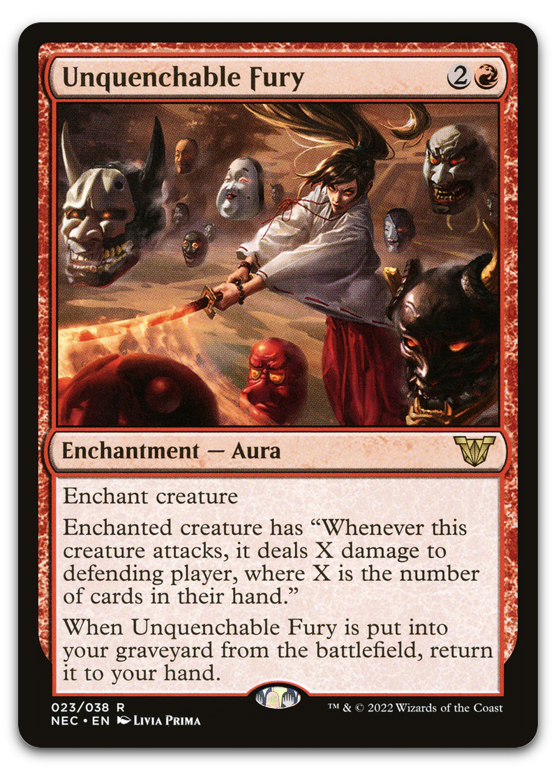 Unquenchable Fury (Commander: Kamigawa: Neon Dynasty)