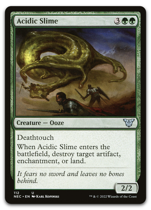 Acidic Slime (Commander: Kamigawa: Neon Dynasty)