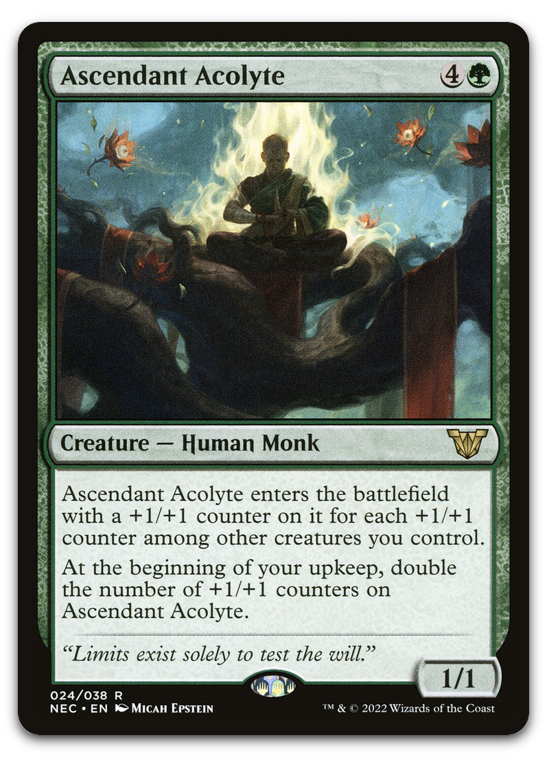 Ascendant Acolyte (Commander: Kamigawa: Neon Dynasty)