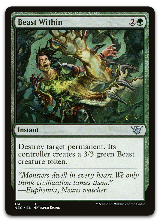 Beast Within (Commander: Kamigawa: Neon Dynasty)