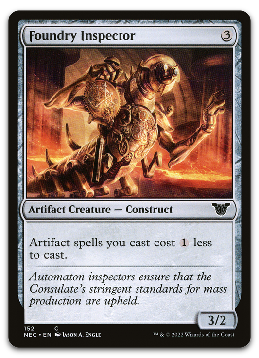 Foundry Inspector (Commander: Kamigawa: Neon Dynasty)