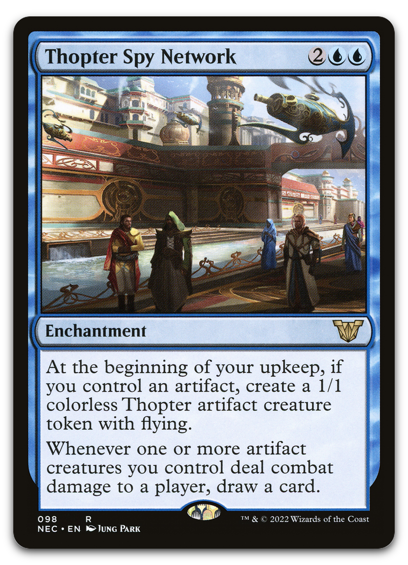 Thopter Spy Network (Commander: Kamigawa: Neon Dynasty)