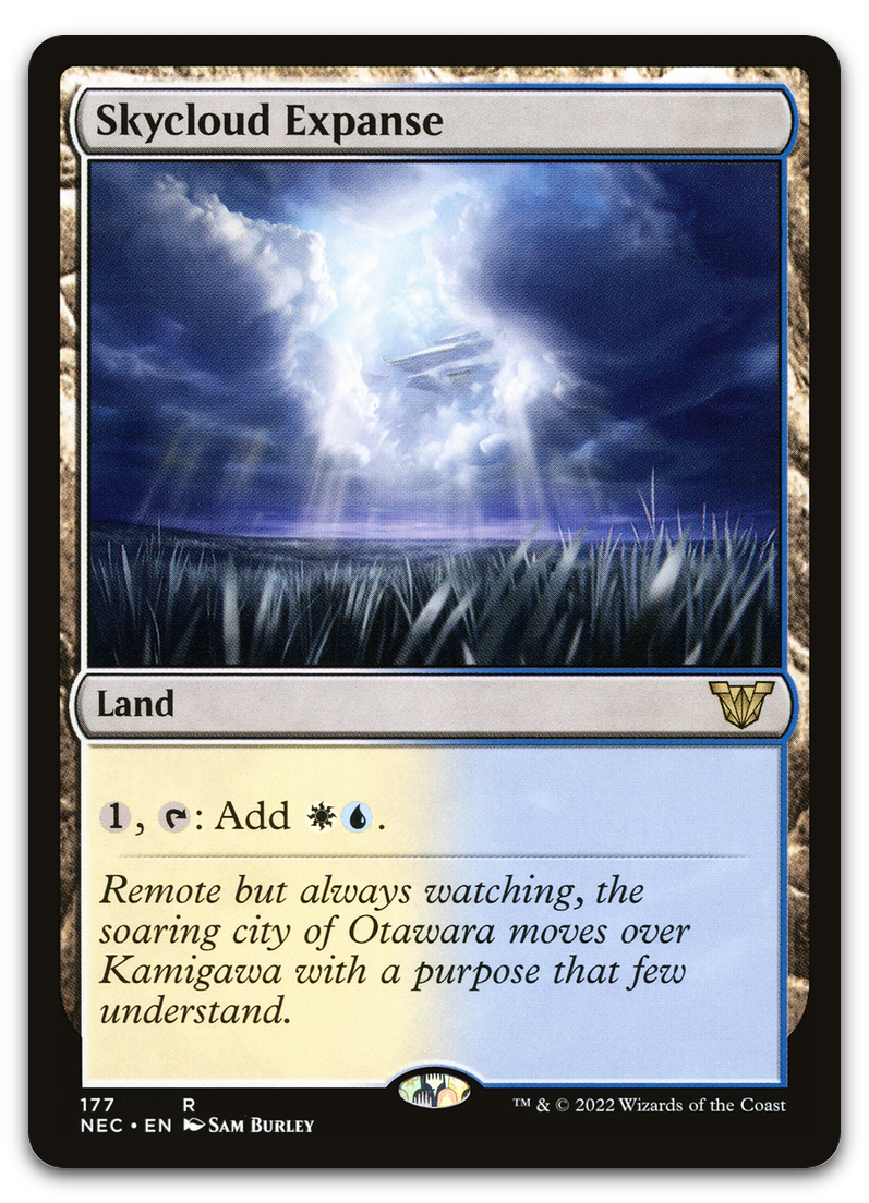 Skycloud Expanse (Commander: Kamigawa: Neon Dynasty)