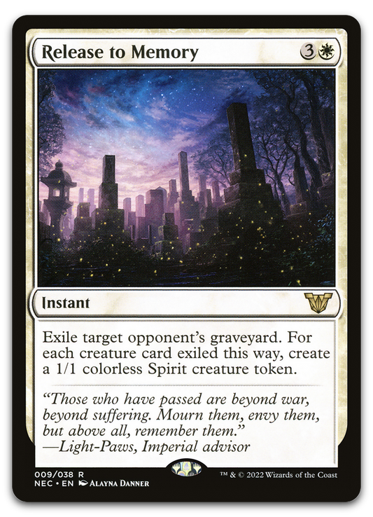 Release to Memory (Commander: Kamigawa: Neon Dynasty)