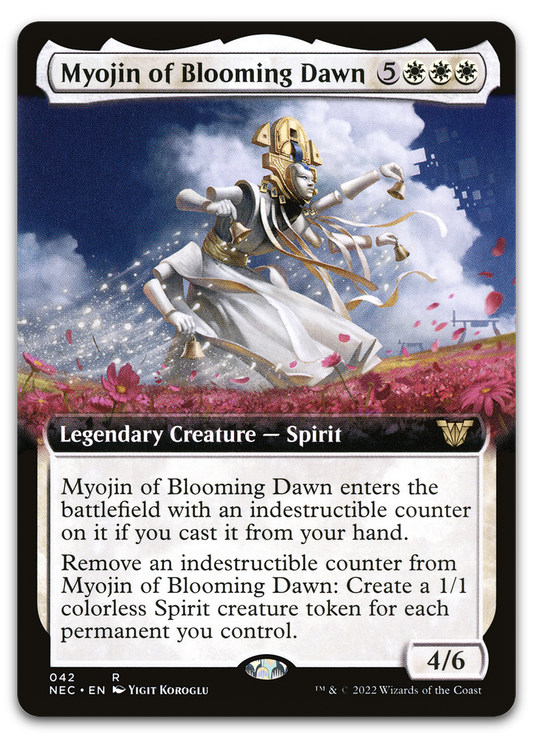 Myojin of Blooming Dawn (Extended Art) (Commander: Kamigawa: Neon Dynasty)
