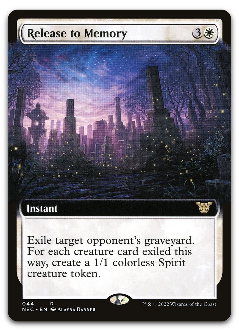 Release to Memory (Extended Art) (Commander: Kamigawa: Neon Dynasty)