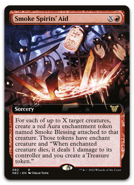 Smoke Spirits' Aid (Extended Art) (Commander: Kamigawa: Neon Dynasty)