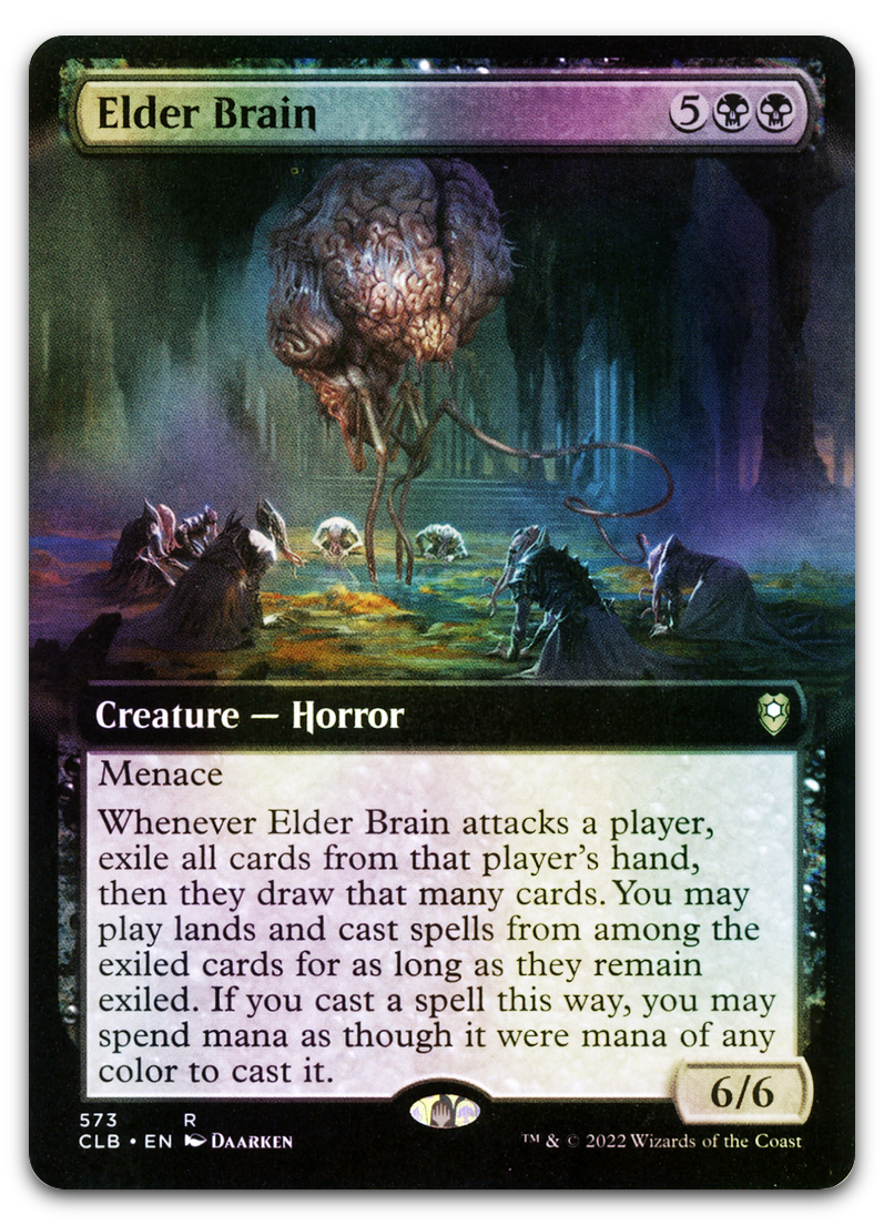 Elder Brain (Extended Art) (Commander Legends: Battle for Baldur's Gate)