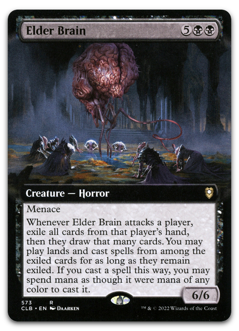 Elder Brain (Extended Art) (Commander Legends: Battle for Baldur's Gate)