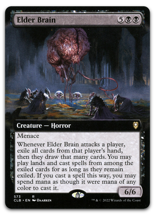 Elder Brain (Extended Art) (Commander Legends: Battle for Baldur's Gate)