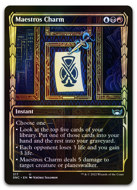 Maestros Charm (Showcase) (Streets of New Capenna)