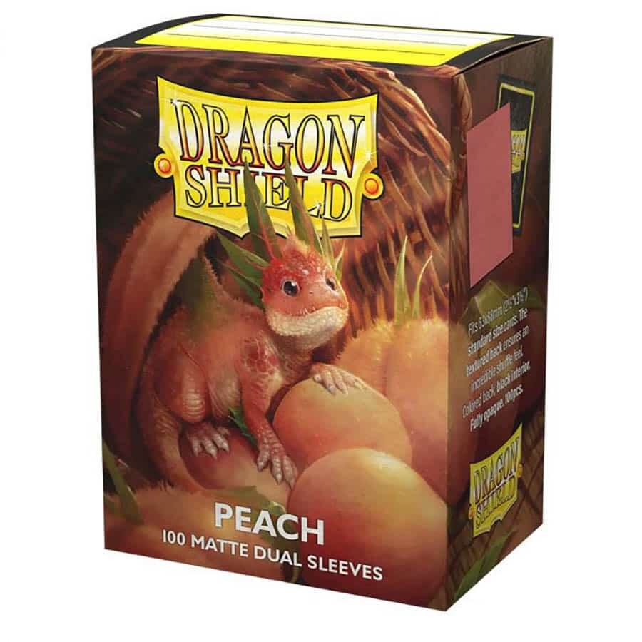 Dragon Shield Sleeves: Standard DUAL- Matte Peach 'Piip'