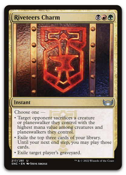 Riveteers Charm (Streets of New Capenna)