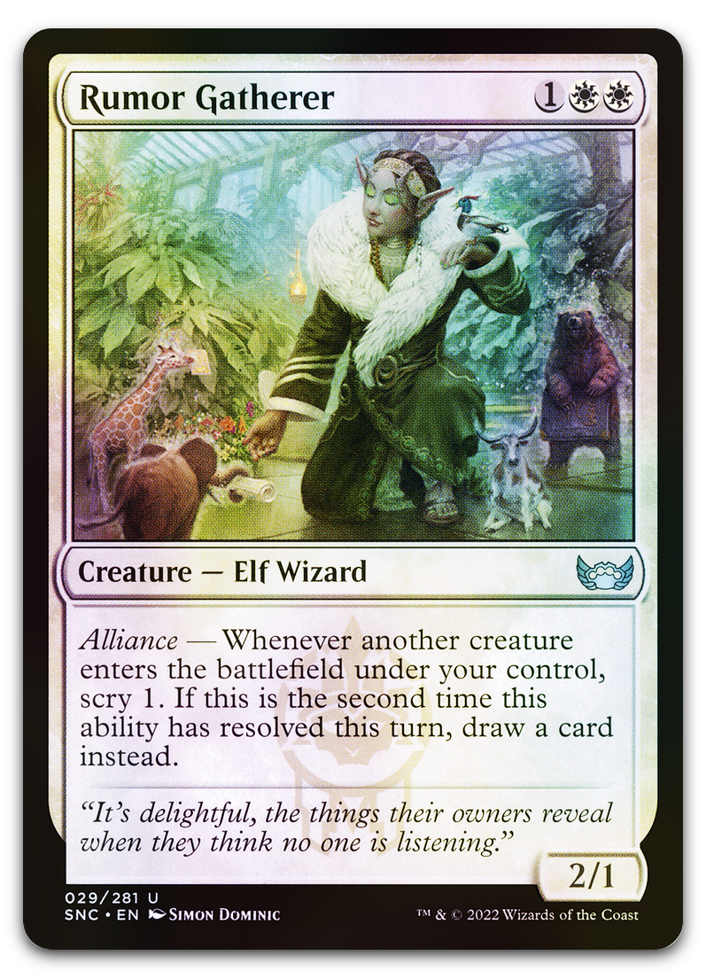 Rumor Gatherer (Streets of New Capenna)