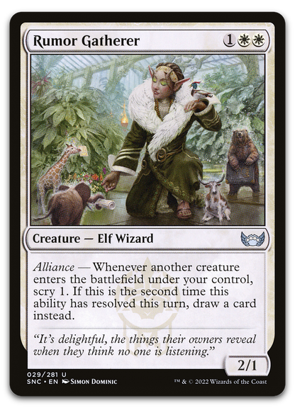 Rumor Gatherer (Streets of New Capenna)