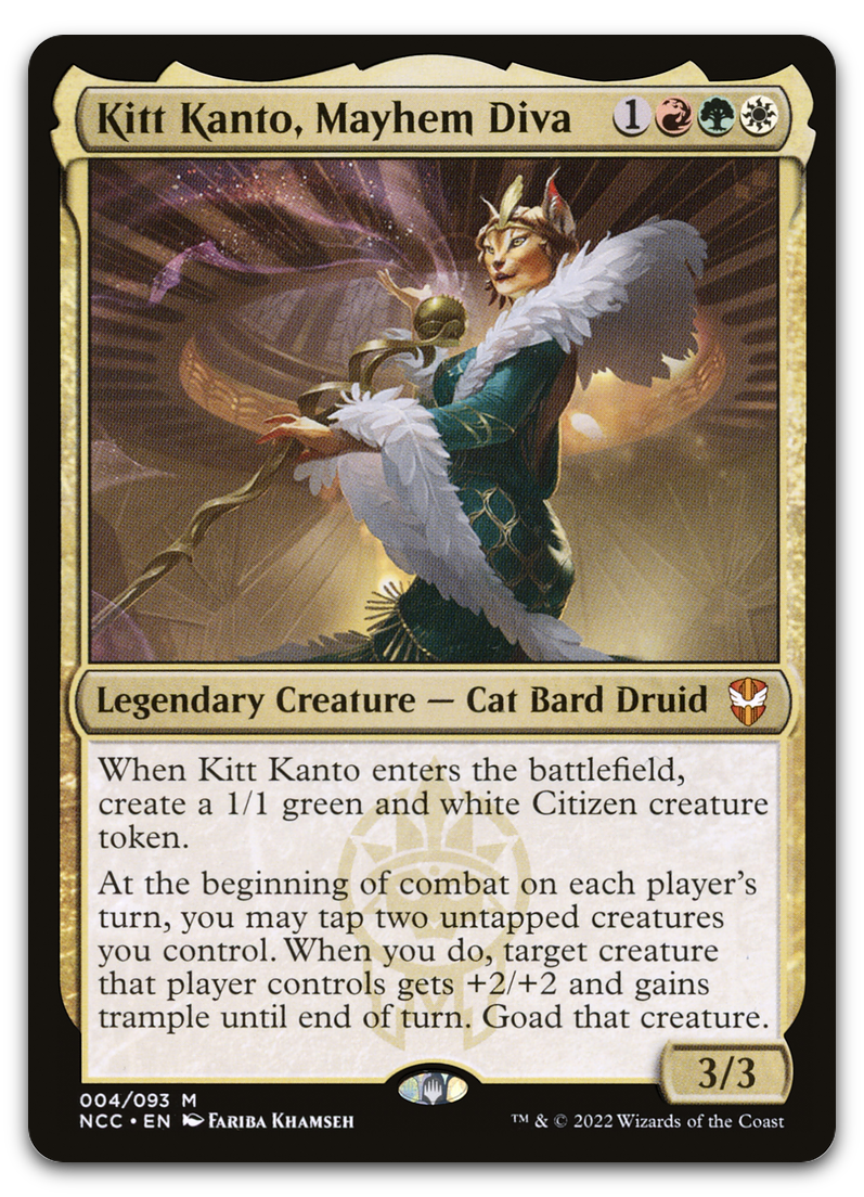 Kitt Kanto, Mayhem Diva (Commander: Streets of New Capenna)